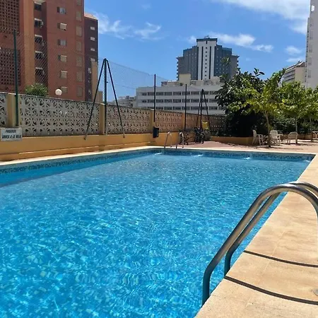 Moderno Apartamento Centrico Con Piscina 公寓 貝尼多姆